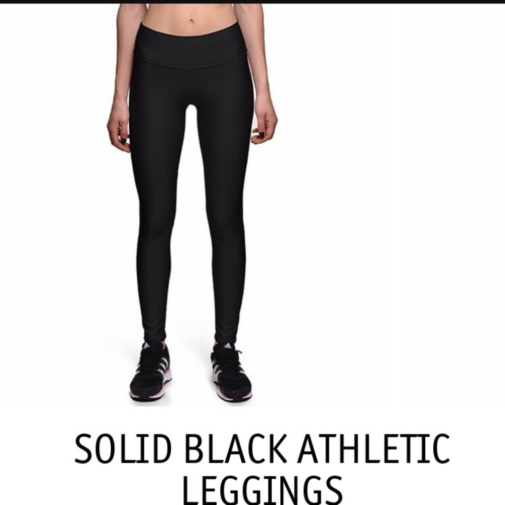Lotus Leggings Black